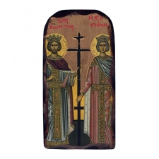 Άγιοι Κωνσταντίνος Ελένη Χρυσό παλ. PAN-0010-19