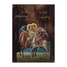 Άγιος Γεώργιος Άγιος Δημήτριος έφιπποι σκ. PAN-0023-15