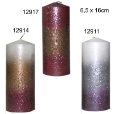 Κερί τρίχρωμο αρωματικό (δ. χρώμ.) MS-08-01-12917-914-911