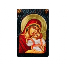 Παναγία Χριστός με φύλλα χρυσού KAM-KY3324-1