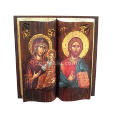 Παναγία Χριστός σε βιβλίο PAN-0034-6
