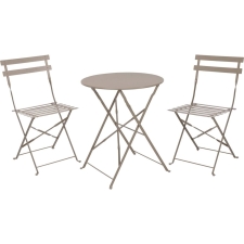 Τραπέζι μεταλλικό με καρέκλες Σετ 3 τεμαχίων - 02.603.114b