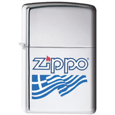 Αναπτήρας Zippo Ελλάδα G074 Greek Flag 205