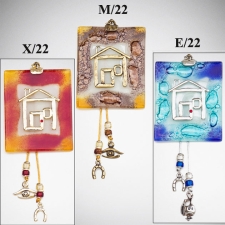 Κρεμαστό γυαλί fusing σπίτι MS-20-01-810/22