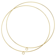 Μεταλλικό στεφάνι με κρίκο 40cm - 00.703.256