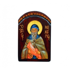 Άγιος Μακάριος με φύλλα χρυσού KAM-TP1523-1