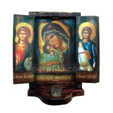 Εικονοστάσι Τοίχου ή Επιτραπέζιο Παναγία Άγγελοι PAN-0223-1