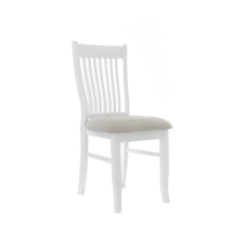 Ξύλινο λευκό έπιπλο καρέκλα MS-60-41291