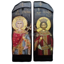 Άγιοι Κωνσταντίνος Ελένη Σετ Δίπτυχο PAN-0150-6