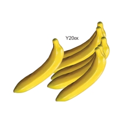 Διακοσμητικές μπανάνες ΣΕΤ 6 τεμ. - 01.000.898