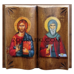 Άγιος Αντώνιος Χριστός σε βιβλίο PAN-0034-12