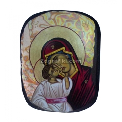 Παναγία με τον Χριστό (2 διαφ. χρυσά φύλλα) ANTI-0301-1