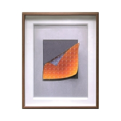 ΠΙΝΑΚΑΣ ΣΕ ΚΑΦΕ ΚΑΔΡΟ ME ΓΥΑΛΙ - 3D ΥΦΕΣ ΑΦΗΡΗΜΕΝO - 41x51cm 15/KIB