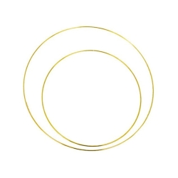 Μεταλλικό στεφάνι 18cm - 01.103.246
