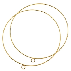 Μεταλλικό στεφάνι με κρίκο 30cm - 00.703.255