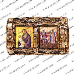 eikona-agion-me-2-agious-gia-bomponiera-agioi-taksiarches-stylianos-ZOGR-0045-0002