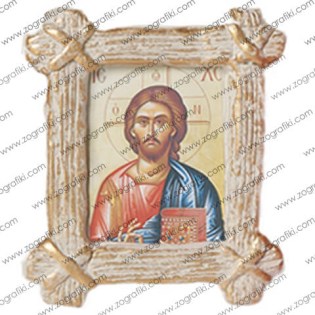 eikona-agiou-keramiki-gia-bomponiera-iisous-christos-ekrou-ZOGR-0038-0002