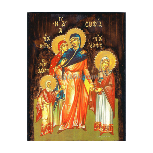 eikona_me_palaiosi_Agia_Sofia_me_tis_kores_tis_TSAPE-0049-13