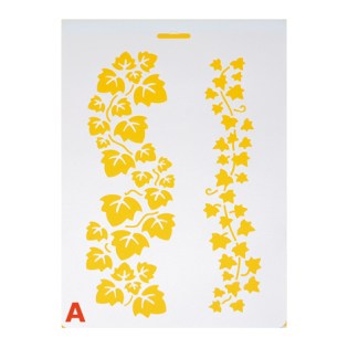 Στένσιλ ζωγραφικής με μοτίβα 01.101.758