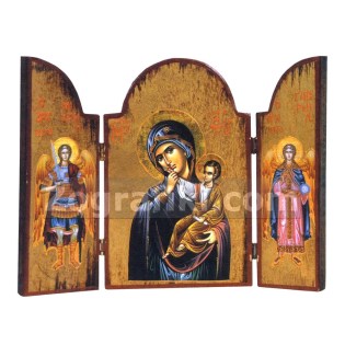 triptycho-me-eikones-panagia-paramythia-archaggeloi-michail-gavriil-PAN-0053-0001