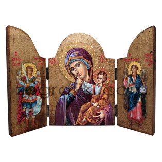 triptycho-me-eikones-panagia-paramythia-archaggeloi-michail-gavriil-PAN-0053-0004